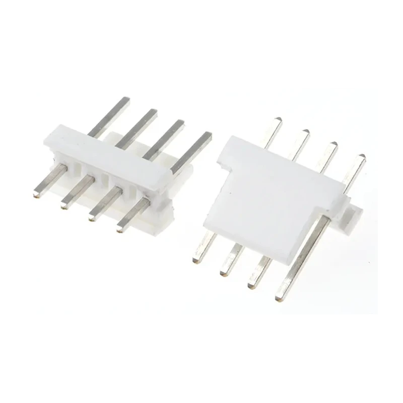 TE Connectivity MTA-100 Series Straight Through Hole Pin Header 4 Contacts 2.54 mm Pitch 1 Row Unshrouded 640454-4