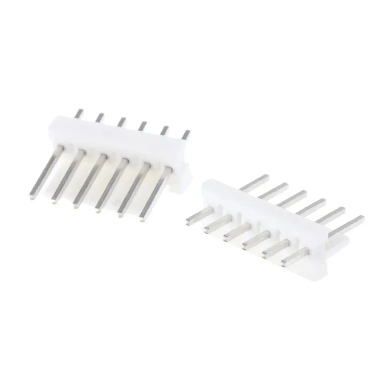 TE Connectivity MTA-100 Series Straight Through Hole Pin Header 6 Contacts 2.54 mm Pitch 1 Row Unshrouded 640454-6