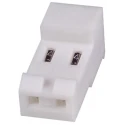 TE Connectivity 2-Way IDC Connector Female for Cable, 1 Row, 7A Current, 600V AC, Right Angle, Model 3-640429-2