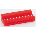 TE Connectivity 2-Way 3.96mm Pitch Shrouded IDC Female Cable Connector 600V AC 7A MTA-156 Series 3-640428-2