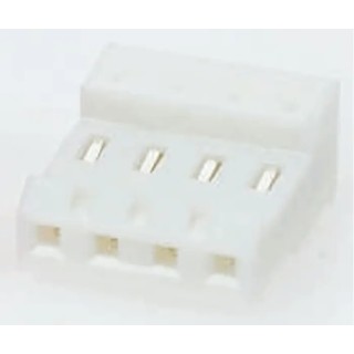 TE Connectivity 4-Way IDC Connector Female for Cable, 1 Row 3-640429-4