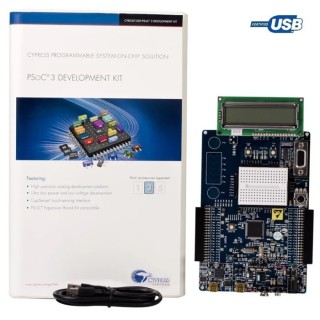 Infineon PSoC 3 Microcontroller Development Kit with USB Interface CY8CKIT-030A