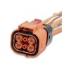 Amphenol Industrial Epower Lite RADSOK Plug with HVIL EV Connector Male 70A ELP4A02 / C10-737488-4AS2