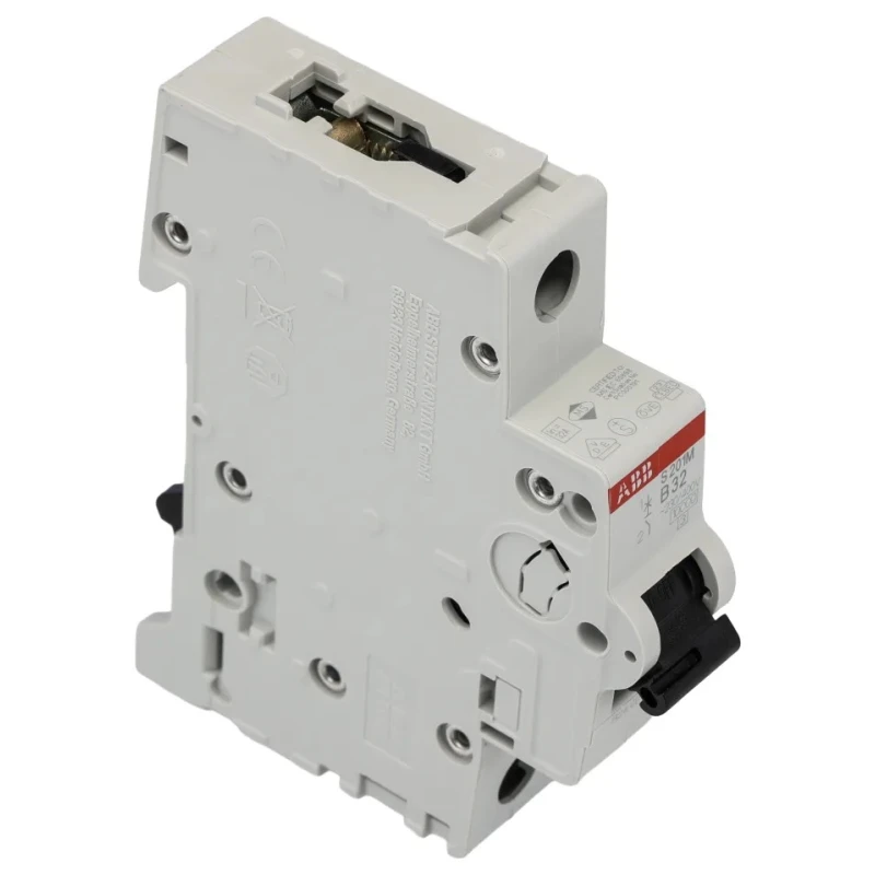 ABB System Pro M Compact Miniature Circuit Breaker 1-Pole 32A Type B 253V AC 72V DC 10kA Breaking 2CDS271001R0325 S201M-B32
