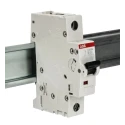 ABB System Pro M Compact Miniature Circuit Breaker, 1-Pole, 50A, Type B, 253V AC, 72V DC, 10kA 2CDS271001R0505 S201M-B50