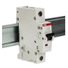 ABB System Pro M Compact Miniature Circuit Breaker, 1-Pole, 50A, Type B, 253V AC, 72V DC, 10kA 2CDS271001R0505 S201M-B50