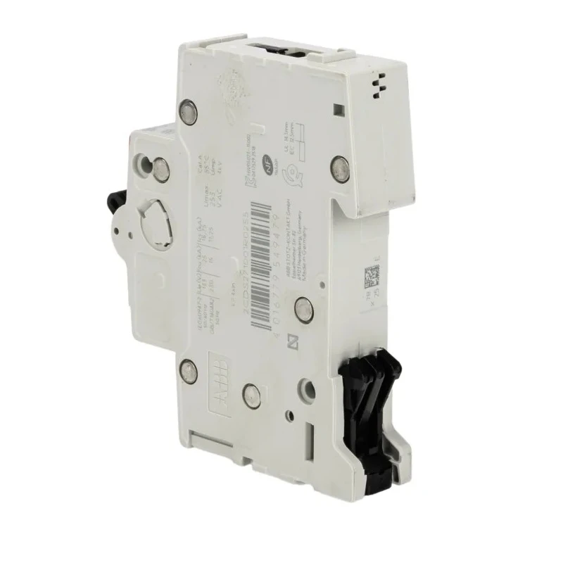 ABB System Pro M Compact Miniature Circuit Breaker 1-Pole 25A Type B 253V AC 72V DC 10kA Breaking 2CDS271001R0255 S201M-B25