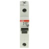 ABB System Pro M Compact Miniature Circuit Breaker, 1-Pole, 10A, Type B, 253V AC, 72V DC, 10kA 2CDS271001R0105 S201M-B10