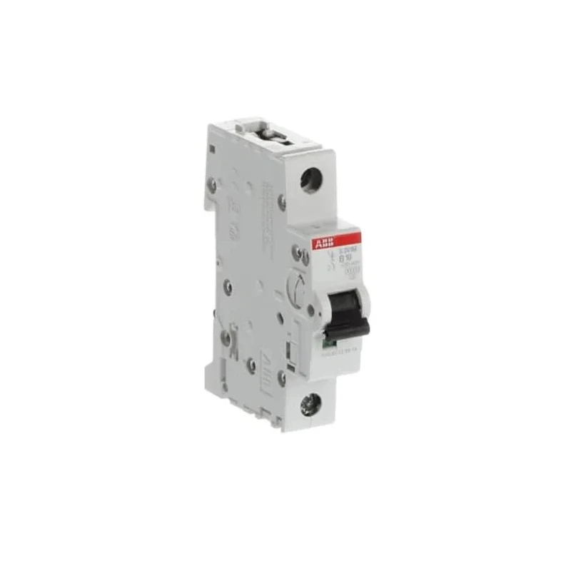ABB System Pro M Compact Miniature Circuit Breaker, 1-Pole, 10A, Type B, 253V AC, 72V DC, 10kA 2CDS271001R0105 S201M-B10