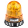 Werma 420 Series Clear Sounder-Beacon Combination LED IP65 24V AC/DC Multi-Tone 100 dB 8 Tones 420.320.75