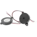 RS PRO 90 dB Panel Mount Continuous External 5 mm Piezo Buzzer Component 24 mm Diameter 34 mm Length 30V ac 5358017P