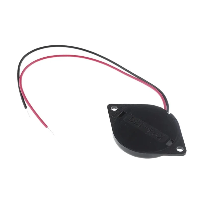 RS PRO Piezo Buzzer Component Panel Mount Continuous External 4 mm 24 mm Diameter 88 dB 30V AC 535-8045