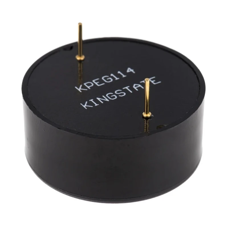 RS PRO 93 dB Through Hole Continuous External 13.5 mm Piezo Buzzer Component 30V ac Max 5358039P