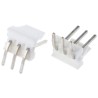 TE Connectivity MTA-100 Series Right Angle Through Hole Pin Header 3 Contacts 2.54 mm Pitch 1 Row Unshrouded 640457-3