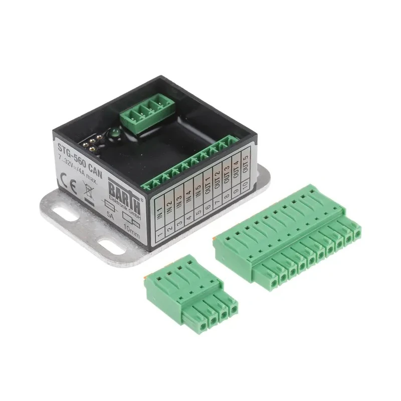 BARTH lococube mini-PLC Series PLC I/O Module 5-Input Analogue Digital Input 5 Outputs Digital PWM Solid State 0850-0560