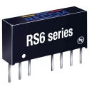 Recom High Efficiency DC/DC Converter , 5V DC Output, 1.2A Current, 18V-36V DC Input, 6W Power, SIP Package RS6-2405S