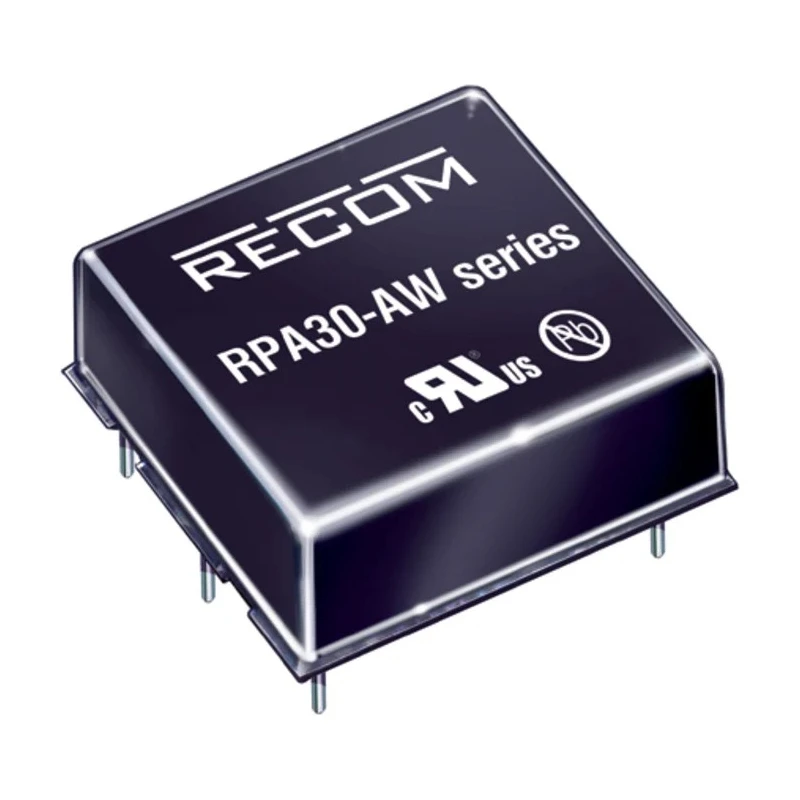 Recom DC/DC Converter 12V 2.5A 30W Through Hole DIP Package RPA30-AW