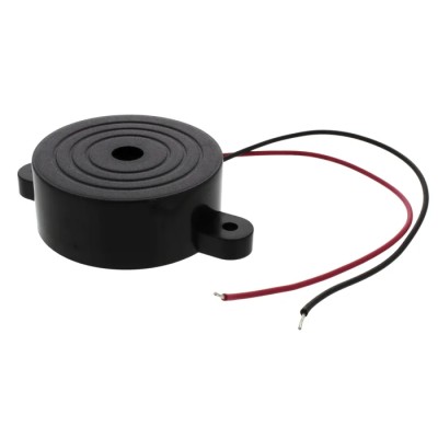 RS Pro 81 dB Panel Mount Intermittent Internal 16 mm Piezo Buzzer Component 3 V DC Min 28 V DC Max 5358310P