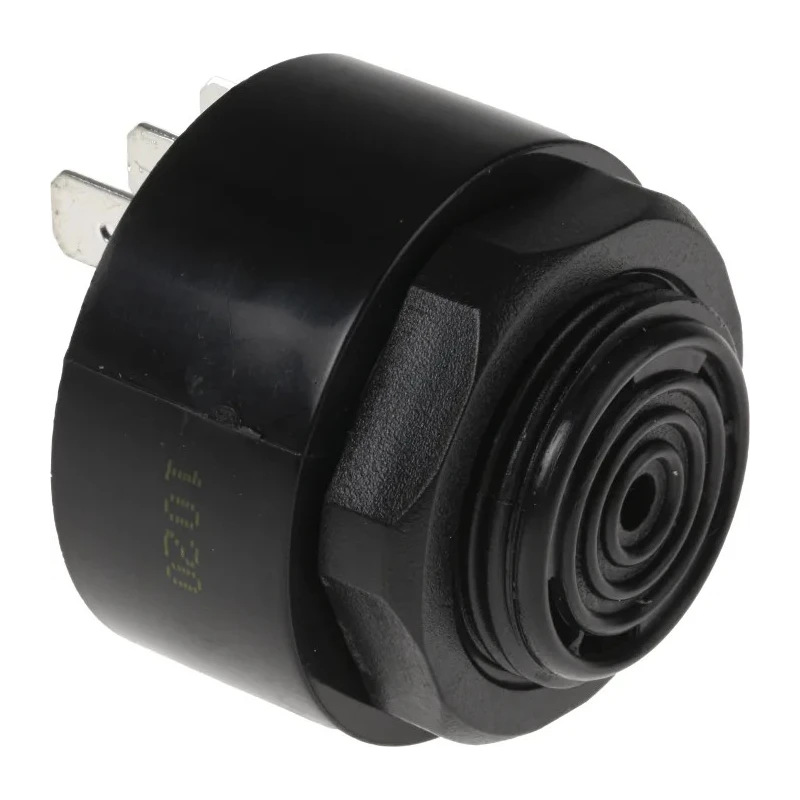 RS PRO 88 dB Panel Mount Continuous Fast Pulse Internal 33 mm Piezo Buzzer Component 6 V dc Min 28 V dc Max 535-8382