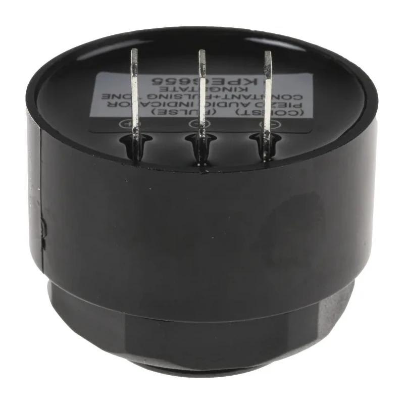 RS PRO 88 dB Panel Mount Continuous Fast Pulse Internal 33 mm Piezo Buzzer Component 6 V dc Min 28 V dc Max 535-8382