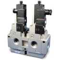SMC Pneumatic Solenoid Valve 3 Ports Aluminium Alloy Body 24V 5W Base Mount VG342 