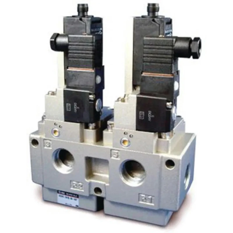 SMC Pneumatic Solenoid Valve 3 Ports Aluminium Alloy Body 24V 5W Base Mount VG342 