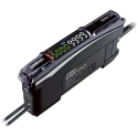 Omron Plastic Fibre Amplifier 10 mm Detection Range, NPN Output, 1.08 W Power, 30V DC, 12-Pin Connector, IP20 E3NX-CA21 2M