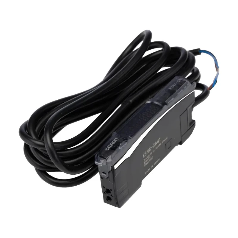 Omron Plastic Fibre Amplifier 10 mm Detection Range, PNP Output, 1.08 W Power, M12 Interface, IP20 Rated E3NX-CA41 2M
