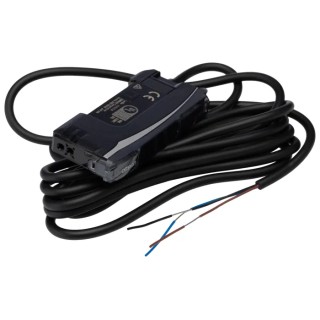 Omron Plastic Fibre Amplifier 10 mm Detection Range NPN Output 1.08W Power IO-Link Interface E3NX-CA11 2M