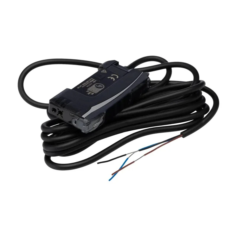 Omron Plastic Fibre Amplifier 10 mm Detection Range NPN Output 1.08W Power IO-Link Interface E3NX-CA11 2M