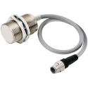 Omron Threaded Barrel Inductive Proximity Sensor M30 x 1.5, PNP Output, 30 V DC, 10 mm Detection, E2E-X10B4-M1TJ-IL3 0.3M