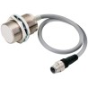 Omron Threaded Barrel Inductive Proximity Sensor M30 x 1.5, PNP Output, 30 V DC, 10 mm Detection, E2E-X10B4-M1TJ-IL3 0.3M