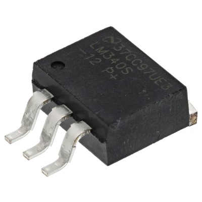 Texas Instruments Linear Voltage Regulator 35V 3-Pin Surface Mount Positive Polarity LM340S-12/NOPB