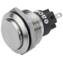 EAO 82 Series Push Button Switch Momentary Panel 22.3 mm Cutout SPDT IP65 IP67 240 V dc 240 V ac 82-6161.1000
