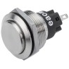 EAO 82 Series Push Button Switch Momentary Panel 22.3 mm Cutout SPDT IP65 IP67 240 V dc 240 V ac 82-6161.1000