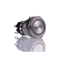 EAO 82 Series Illuminated Panel Mount Momentary Push Button Switch, SPDT, Red LED, 19 mm Cutout, IP65/IP67, 240 82-5151.1114