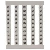Weidmüller Numbers Terminal Marker for Use with All Weidmüller Cable Connectors 0133360041