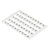 Weidmüller Terminal Block Marker for Use with Cable Connectors Plug-In Connectors Electronic Sub-Assemblies 5mm x 0468760051