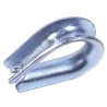 RS PRO Steel Galvanised Thimble for Use with 11mm Diameter Wire Rope With11
