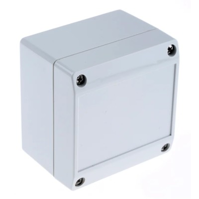 ROLEC Technobox Series Grey Grey Lid ABS Enclosure IP66 60 mm x 83 mm x 81 mm 220.080.000