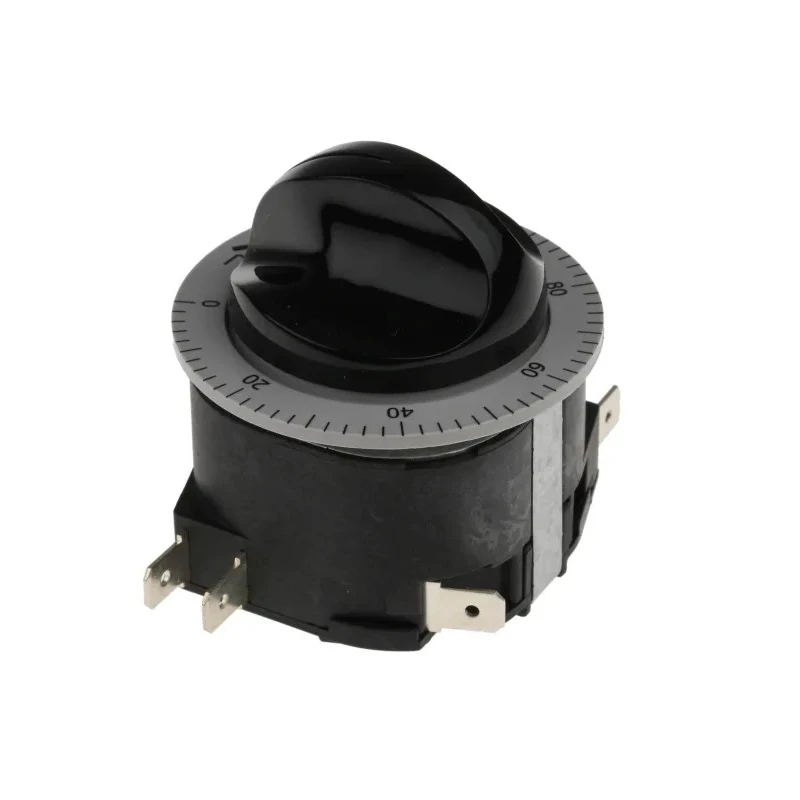 Coupatan Panel Timer Relay 250 V AC 16A Contact Current 0 to 120 min DPDT Configuration 536-2779