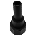 RS PRO Hose Connector Adapter Polypropylene Body 1-1/4 in, Female to Male, Black, 10 bar IBF/125HT-PG