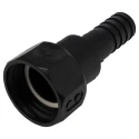 RS PRO Hose Connector Adapter Polypropylene Body 1-1/4 in, Female to Male, Black, 10 bar IBF/125HT-PG