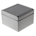 ROLEC Technobox Series Grey Grey Lid ABS Enclosure IP66 80 mm x 123 mm x 121 mm 220.120.000