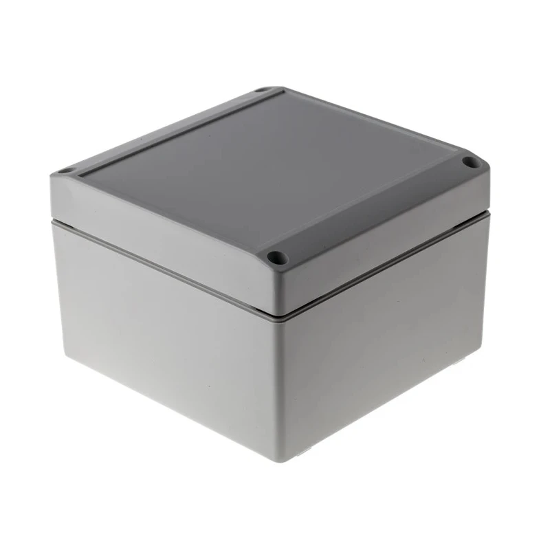 ROLEC Technobox Series Grey Grey Lid ABS Enclosure IP66 80 mm x 123 mm x 121 mm 220.120.000