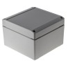 ROLEC Technobox Series Grey Grey Lid ABS Enclosure IP66 80 mm x 123 mm x 121 mm 220.120.000