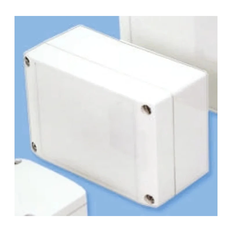 ROLEC Technobox Series ABS Grey Enclosure with Grey Lid, IP66, 80 mm x 201 mm x 121 mm 220.122.000