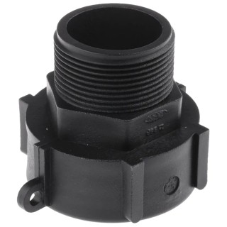 RS PRO Hose Connector Male BSP 1-1/2 inch to Female Threaded Polypropylene 10 bar IBF/150M-PG