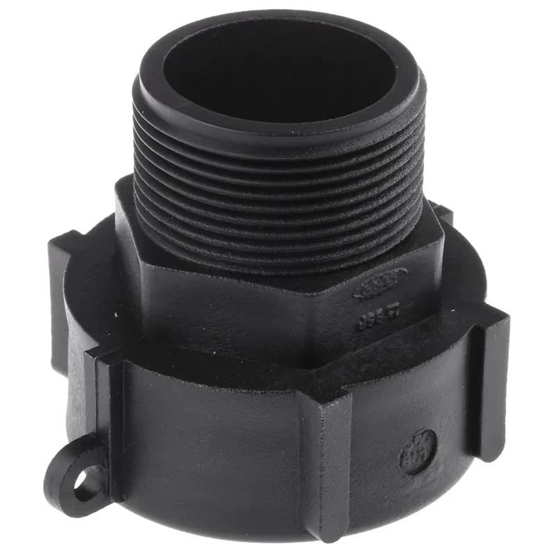 RS PRO Hose Connector Male BSP 1-1/2 inch to Female Threaded Polypropylene 10 bar IBF/150M-PG