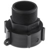 RS PRO Hose Connector Male BSP 1-1/2 inch to Female Threaded Polypropylene 10 bar IBF/150M-PG